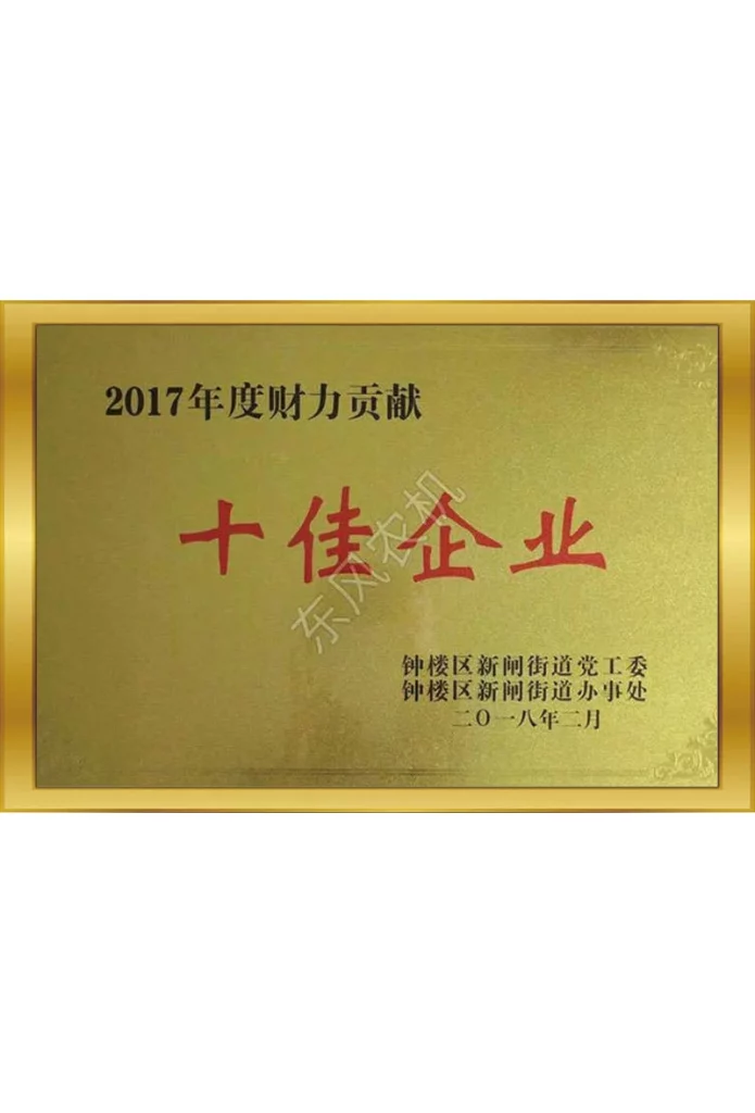 Финансовый вклад за 2017 год - 10 крупнейших предприятий (район Колокольни)